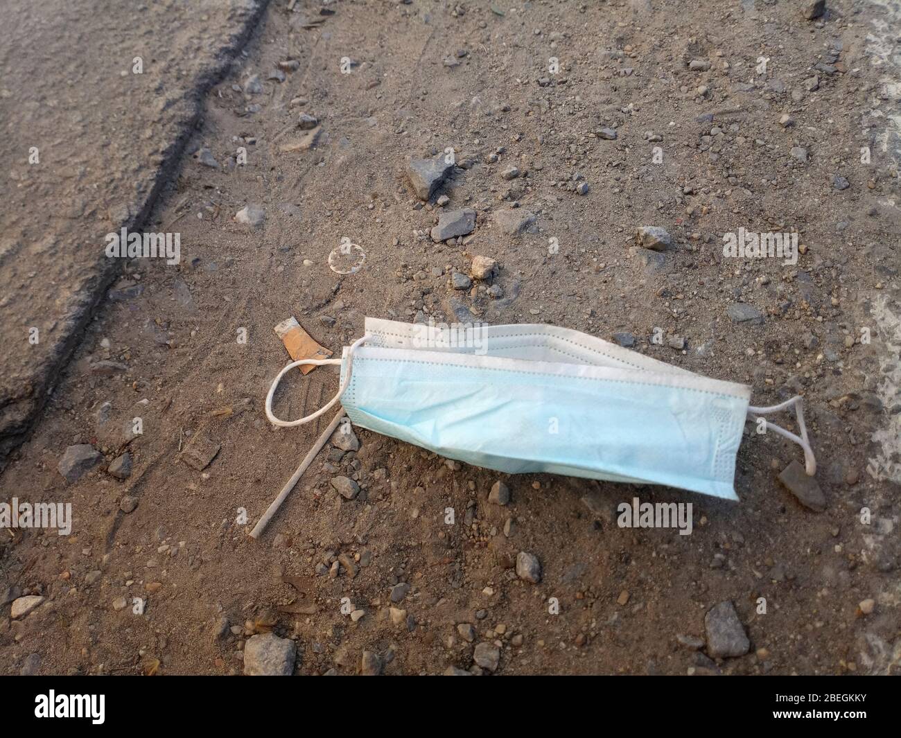 Mask on the floor hi-res stock photography and images - Alamy