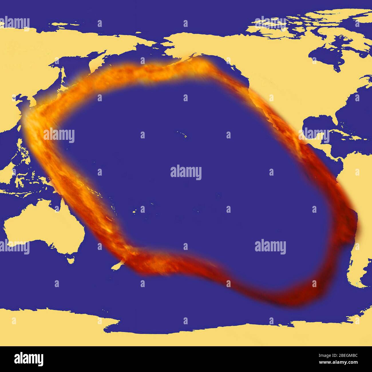 Pacific Ring of Fire | Series 'Dangerous Faults and Rifts of Earth Crust'