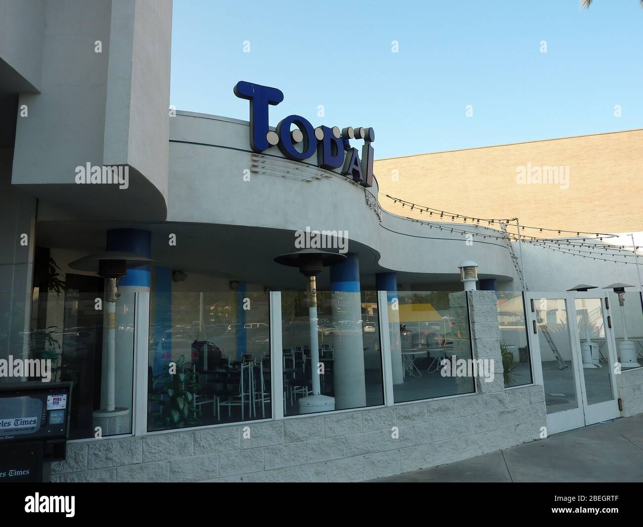 Los Angeles, AUG 10, 2009 Exterior view of the Puente Hills Mall