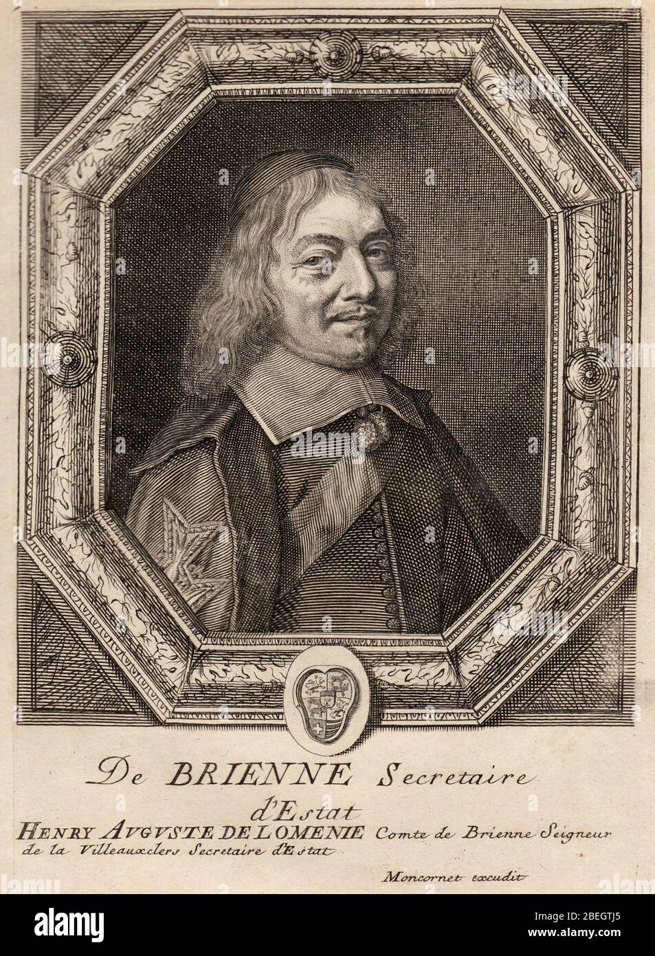 HenriAuguste de Loménie de Brienne Stock Photo Alamy