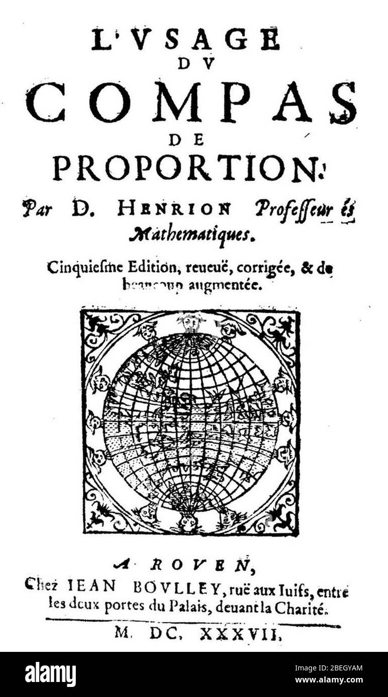 Usage du compas du proportion hires stock photography and images Alamy