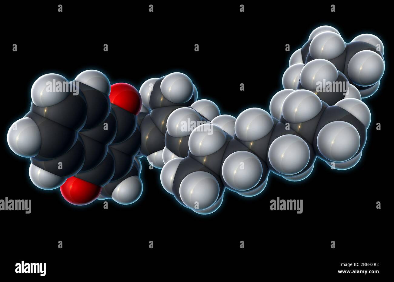 Vitamin K1, Molecular Model Stock Photo Alamy