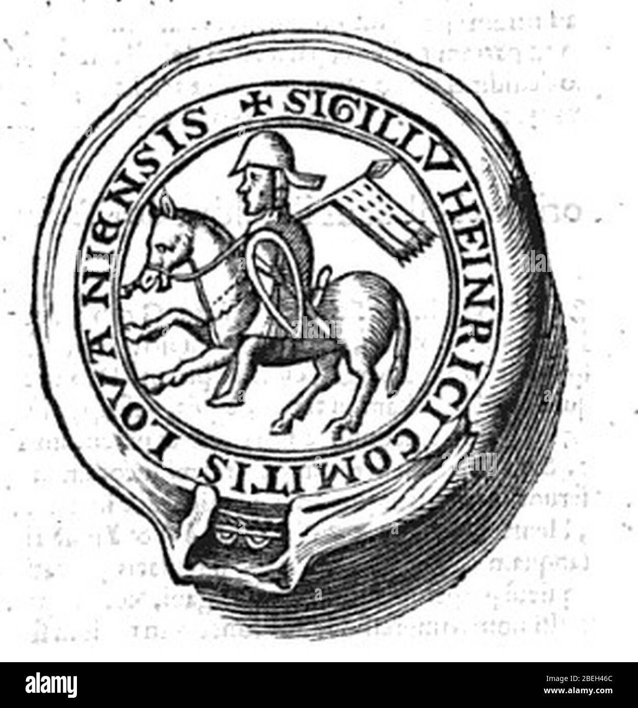 Henry III of Leuven Stock Photo Alamy