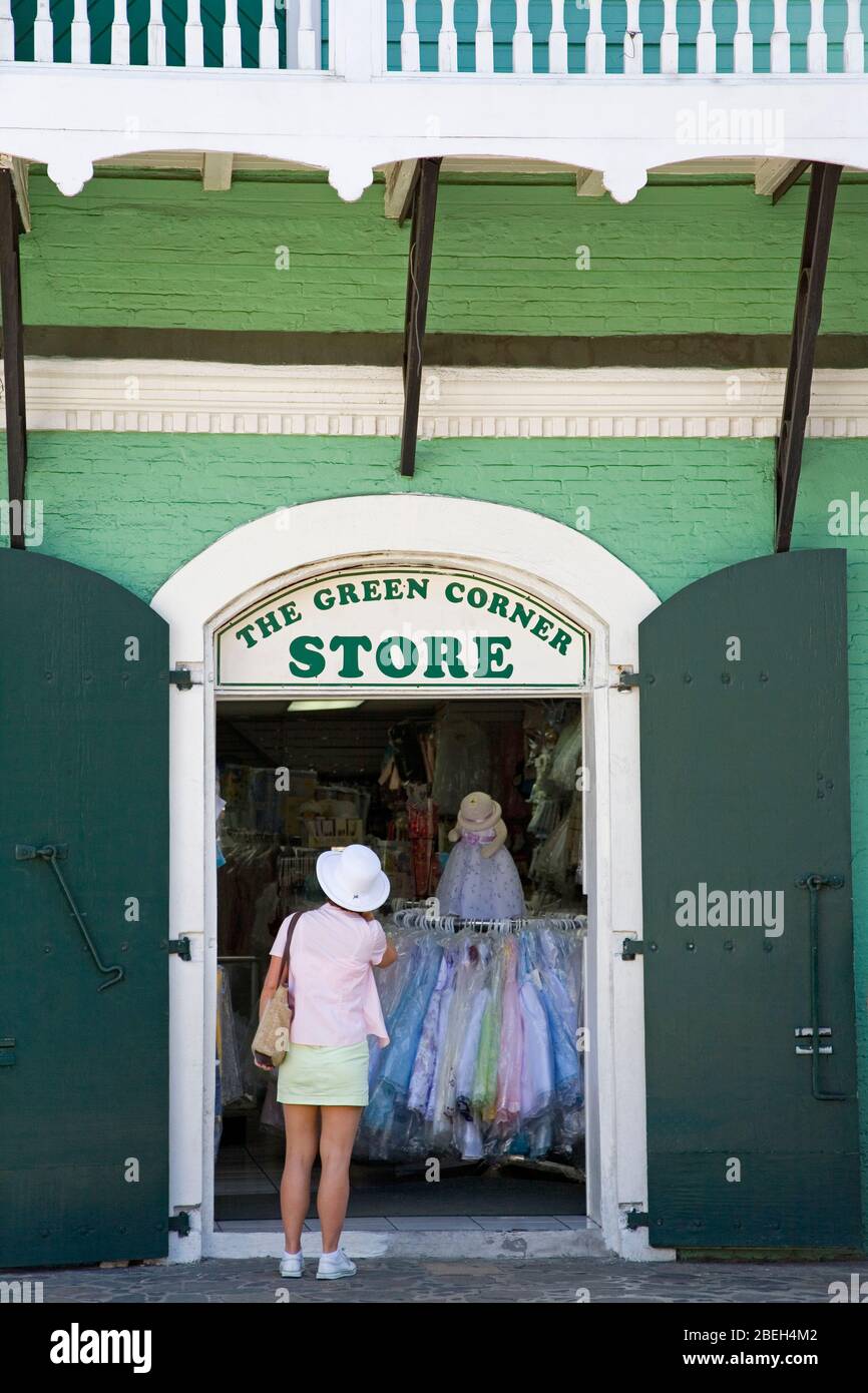 The Green Corner Store, City of Charlotte Amalie, St. Thomas Island, U