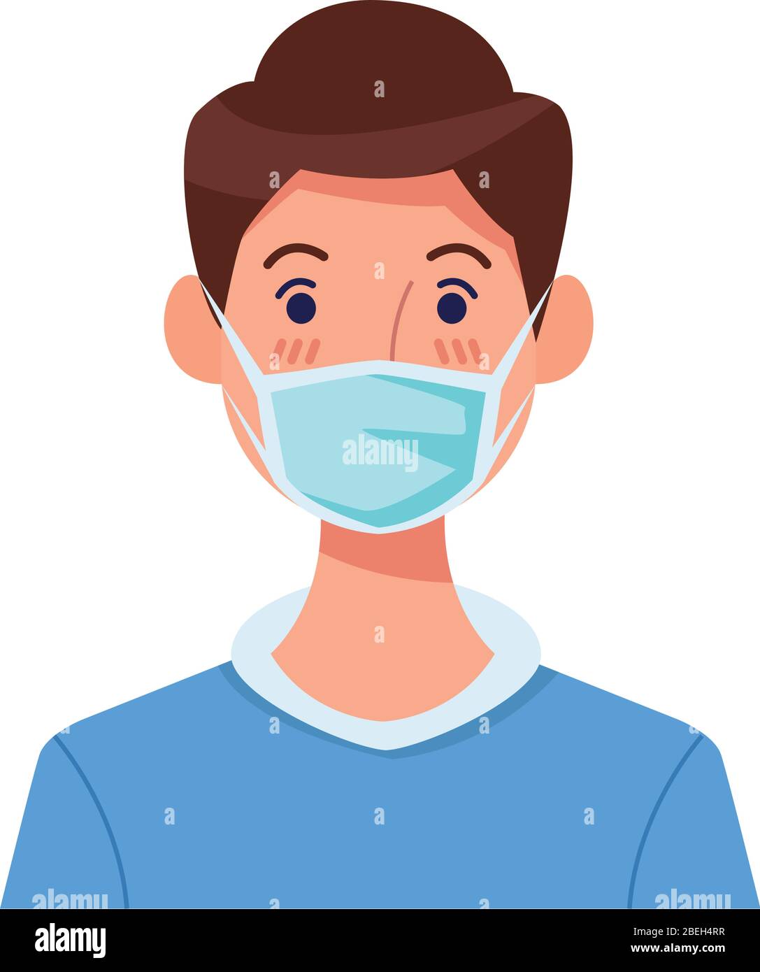 man using face mask character Stock Vector Image & Art - Alamy