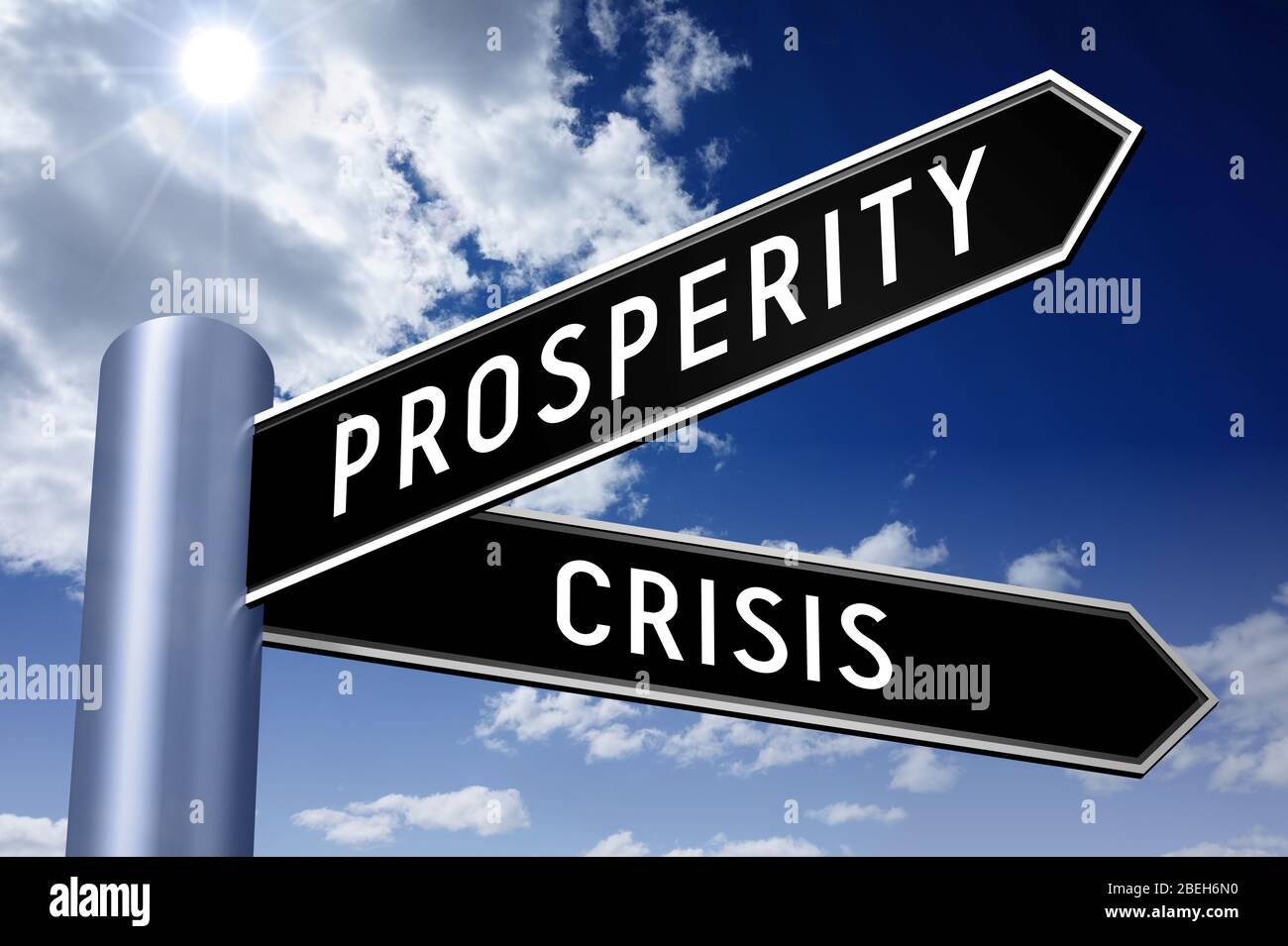 Success failure road sign 3d hi-res stock photography and images - Alamy