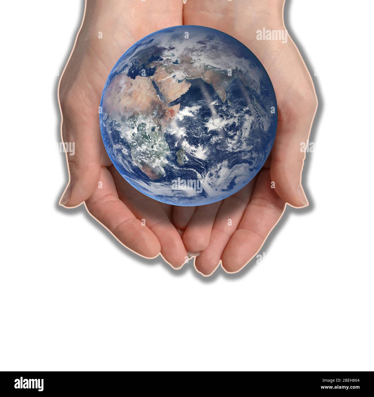 Earth In Our Hands Stock Photo Alamy Earth In Our Hands Stock Photo Alamy
