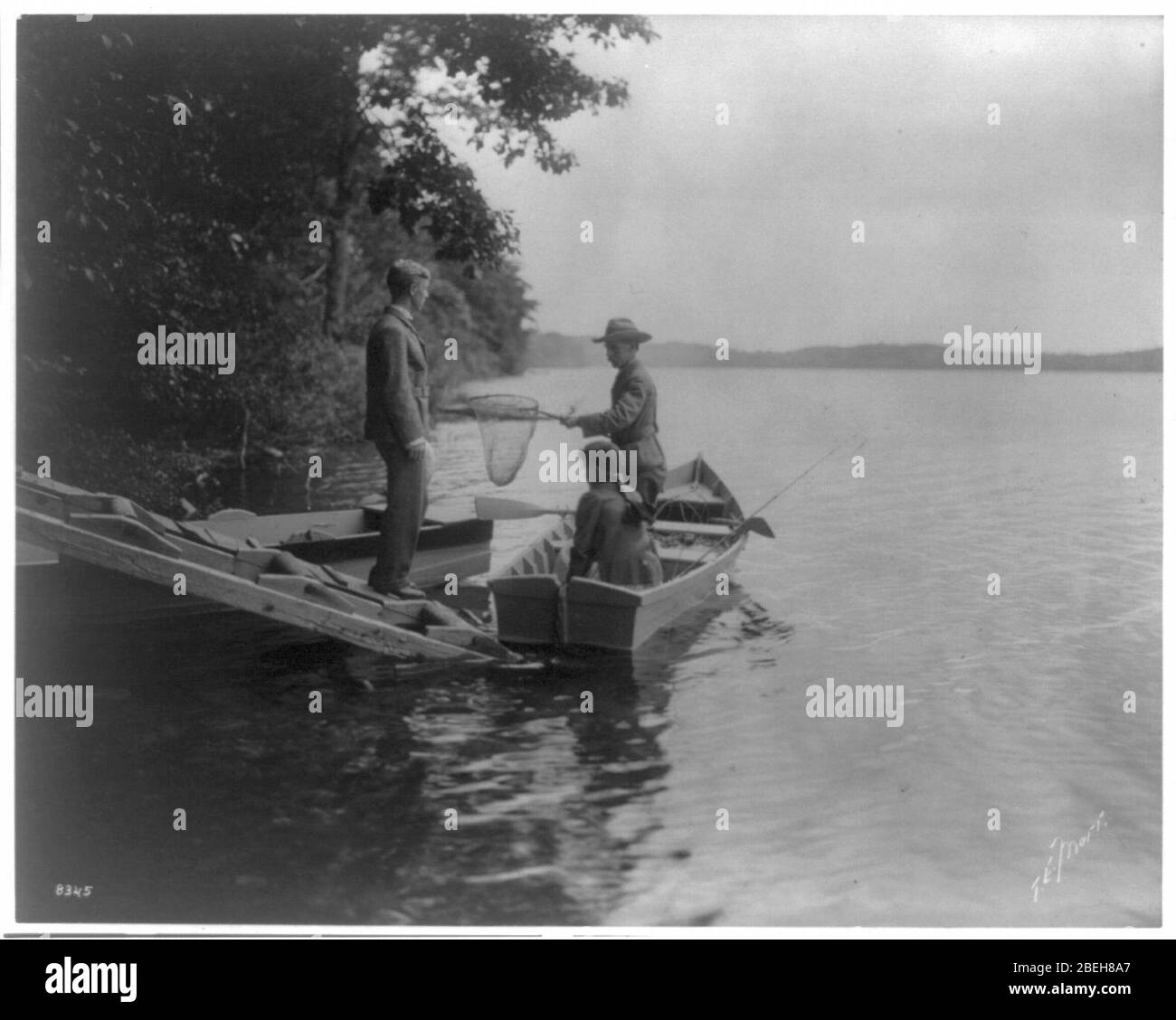 Henry Van Dyke (& family members) Stock Photo