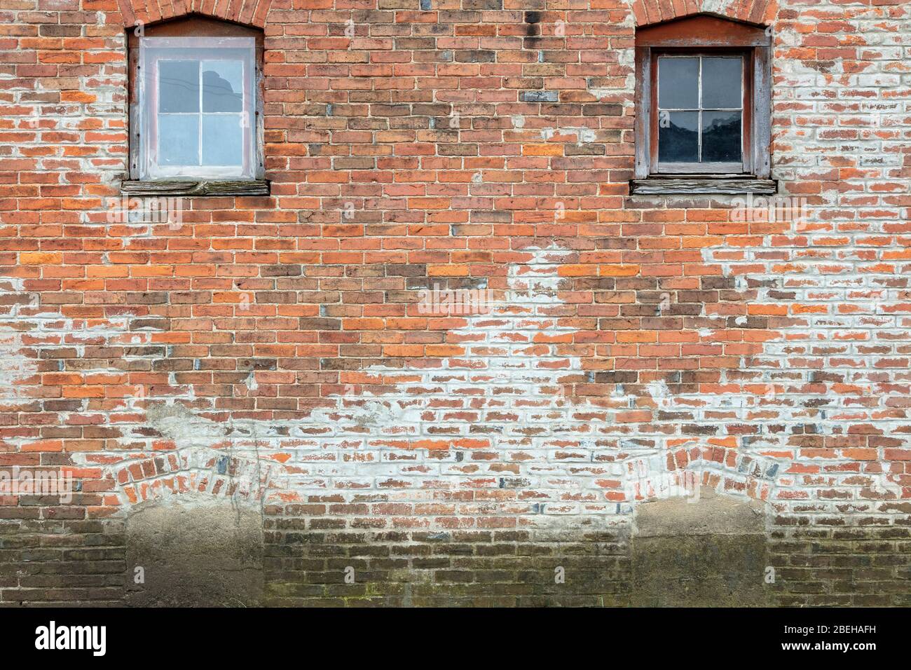 Brick wall, by James Coppinger/Dembinsky Photo Assoc Stock Photo