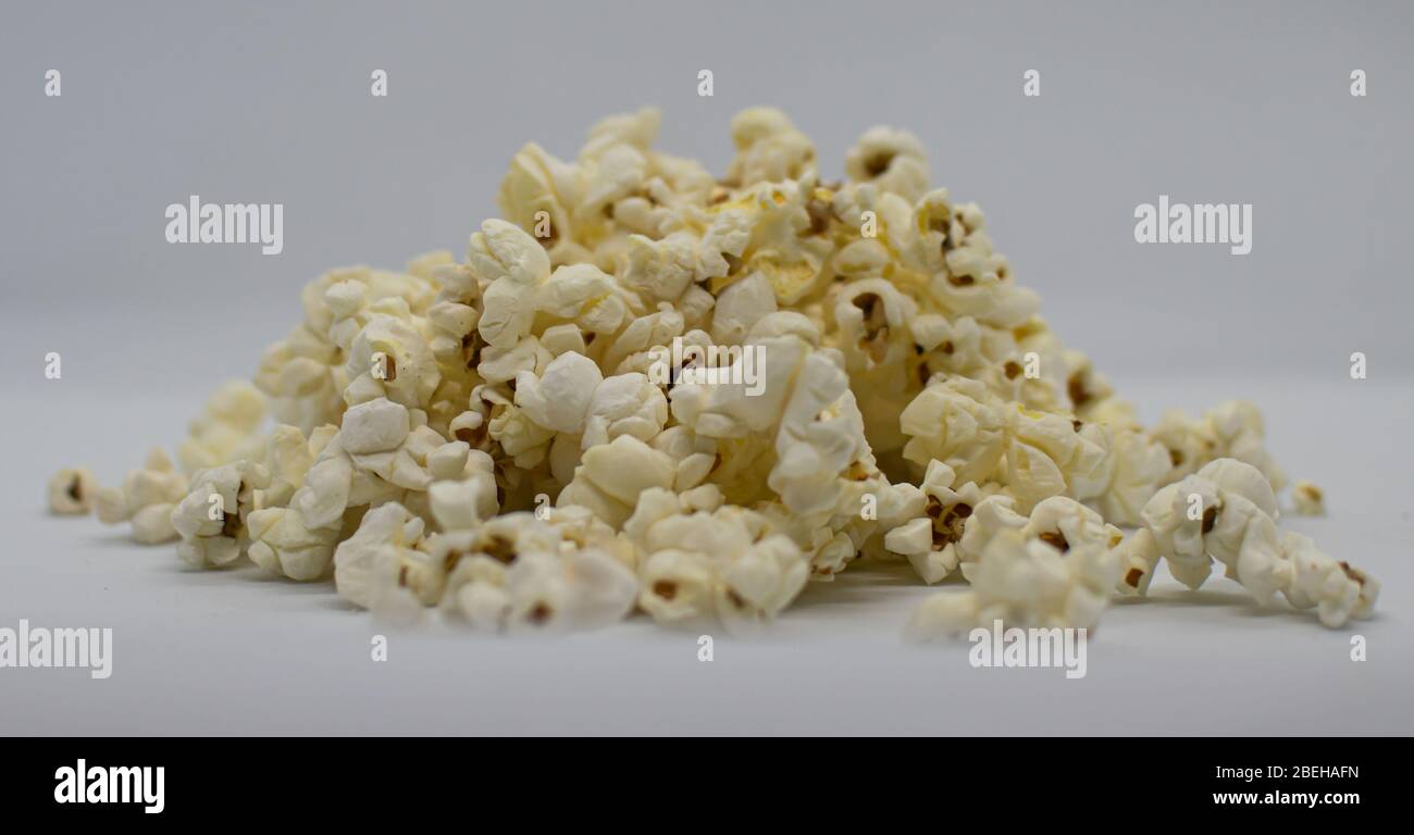 Popcorn Pile Stock Photo