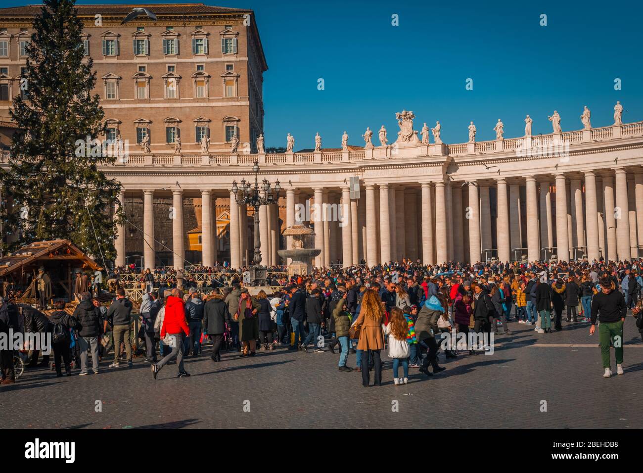 Vatican City  before COVID-19 pandemic Stock Photo