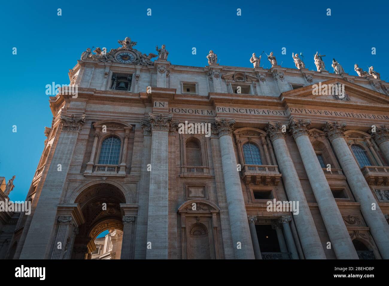 Vatican City before COVID-19 pandemic Stock Photo