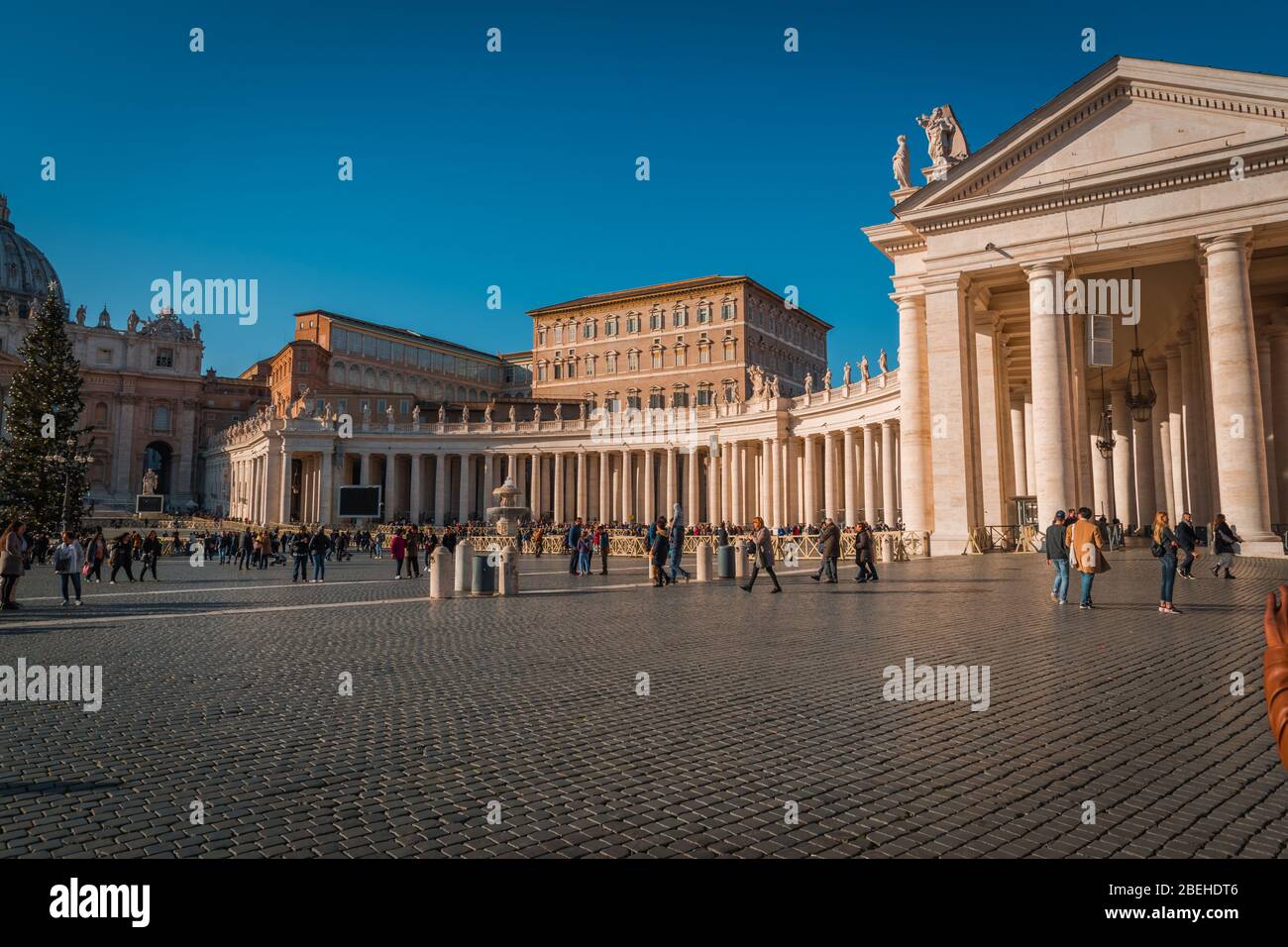 Vatican city before COVID-19 pandemic Stock Photo