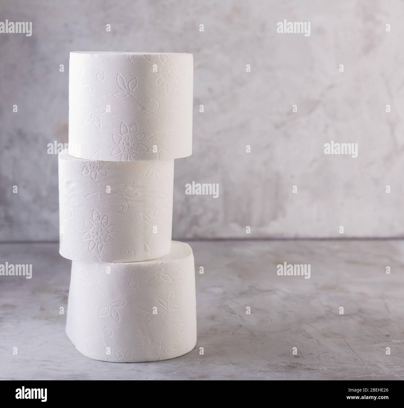 Toilet paper stacked hires stock photography and images Alamy
