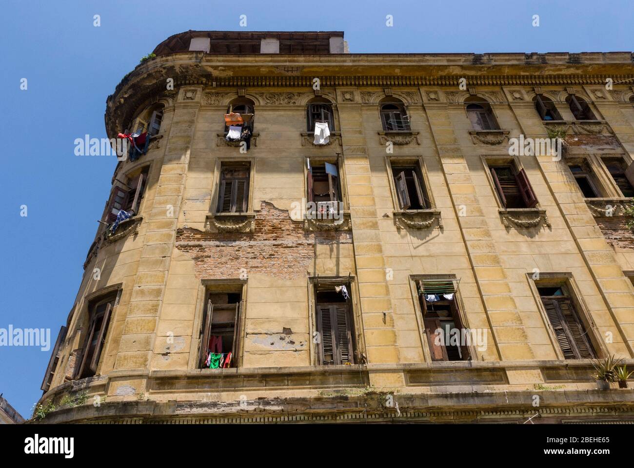 Old building in Chinatown. La Habana. Cuba Stock Photo