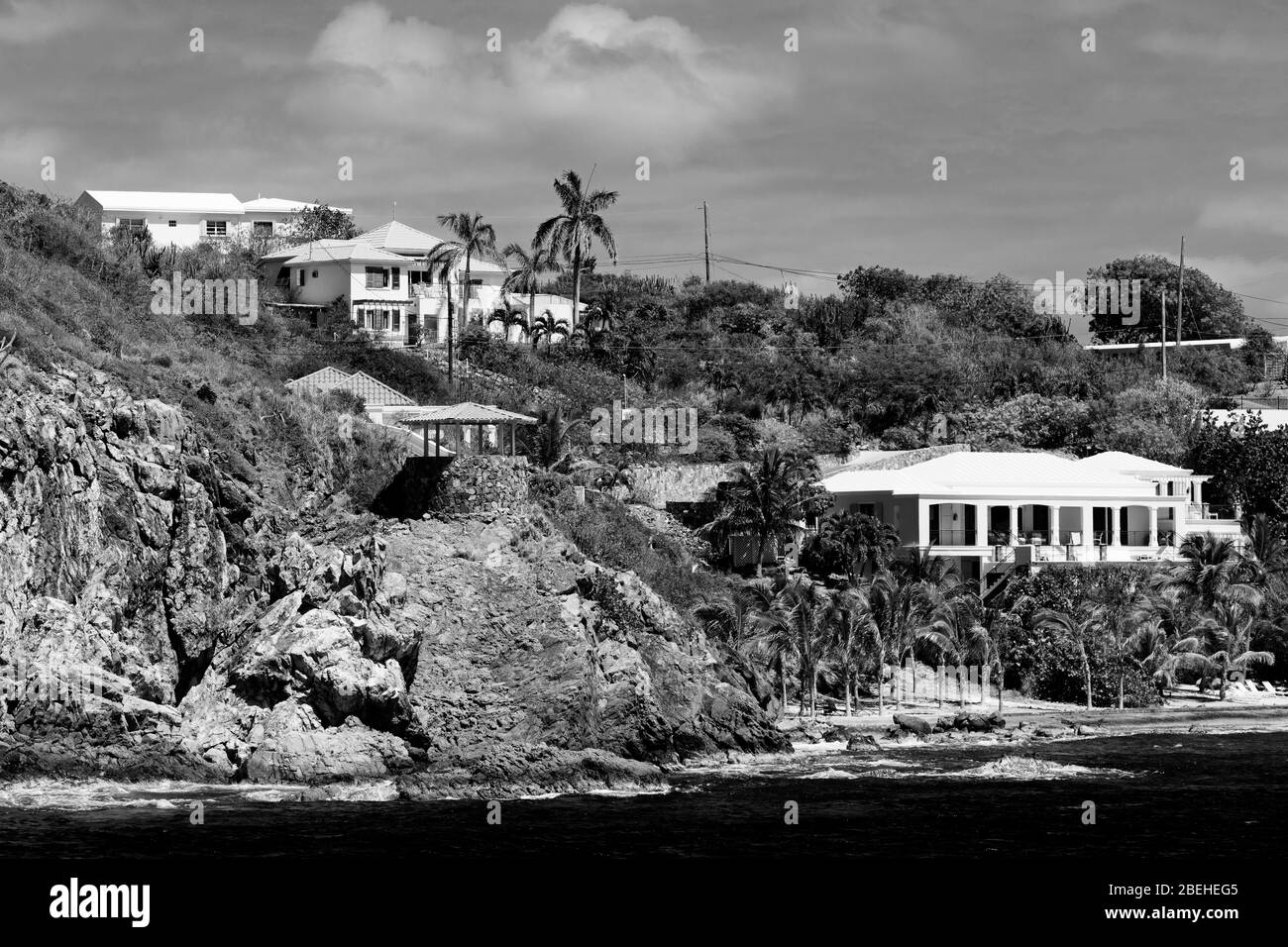 St thomas homes Black and White Stock Photos & Images - Alamy