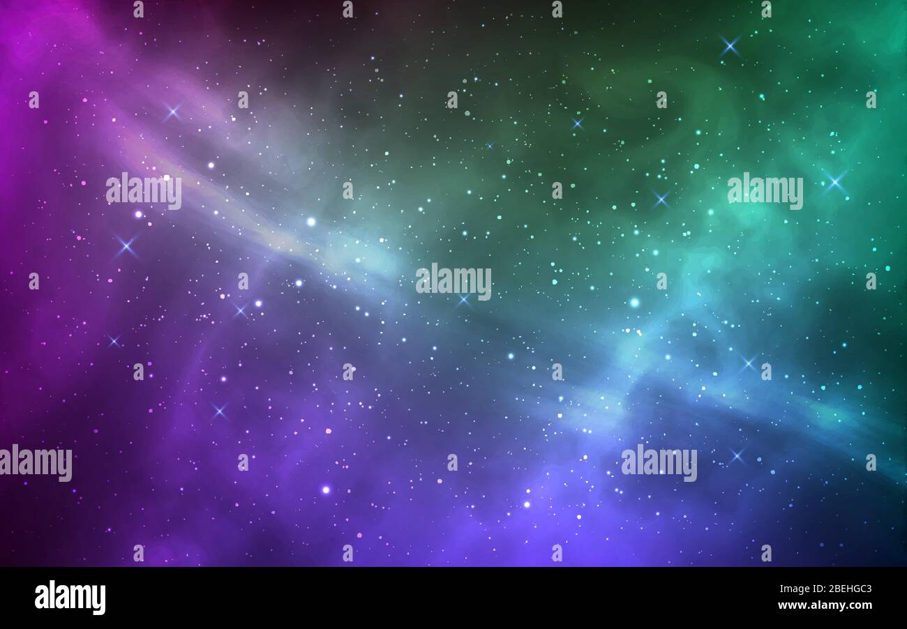 Space Background Magic Stardust And Shining Stars Bright Milky