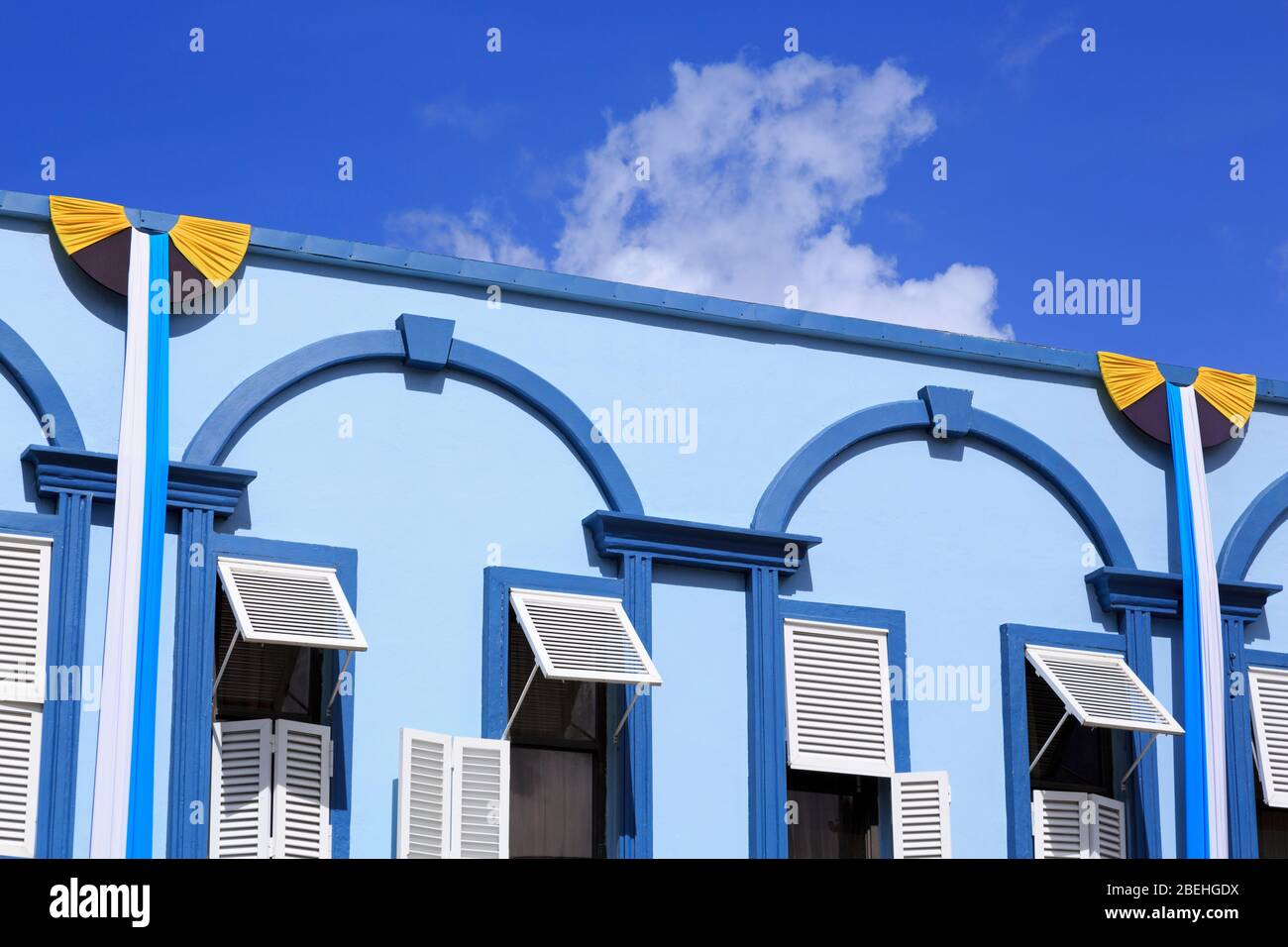 Downtown Castries,St. Lucia,Caribbean Stock Photo Alamy