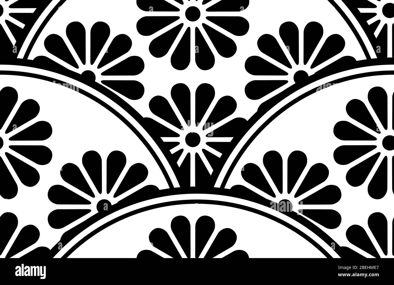 Japanese Circular Pattern This is a illustration of Circular Chrysanthemum japanese pattern Stock ...