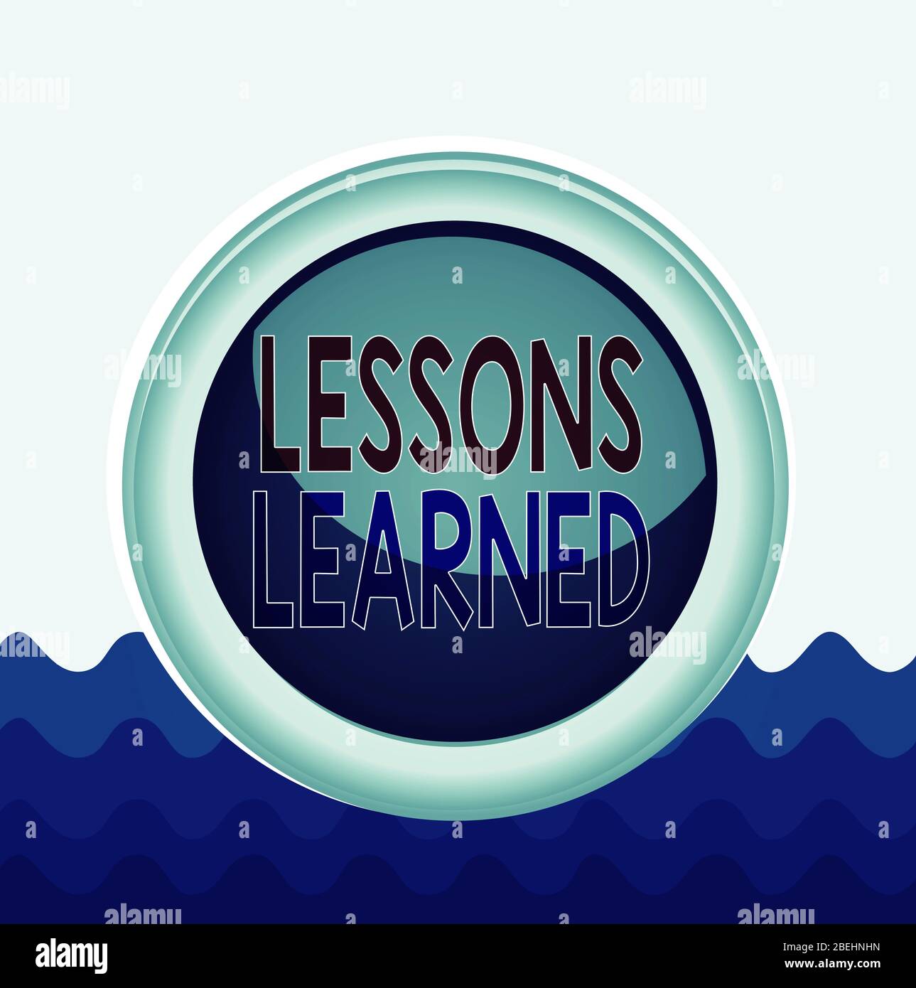 Conceptual hand writing showing Lessons Learned. Concept meaning the ...