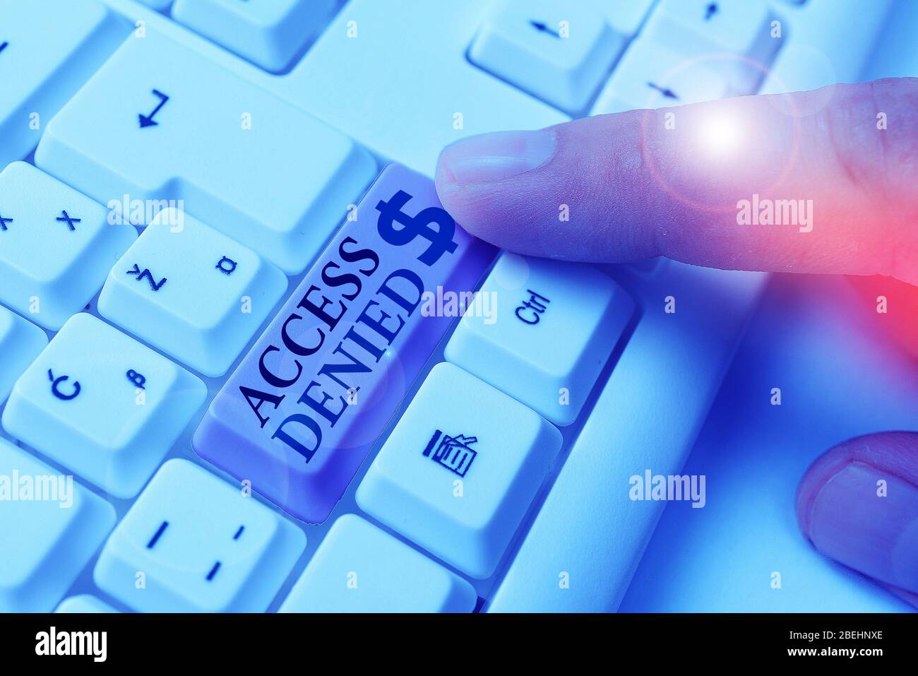 Conceptual hand writing showing Access Denied. Concept meaning error ...