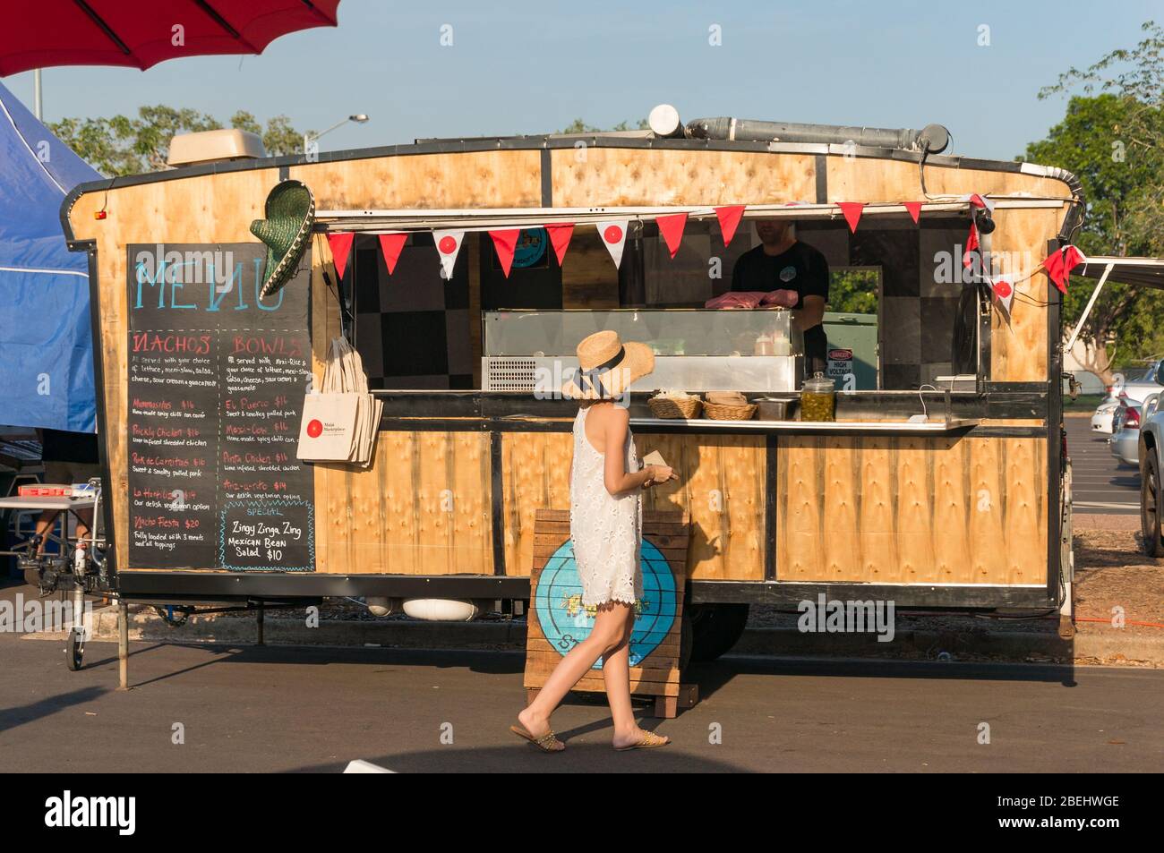 Street Food Stall Selling Mexican Food High Resolution Stock Photography And Images Alamy