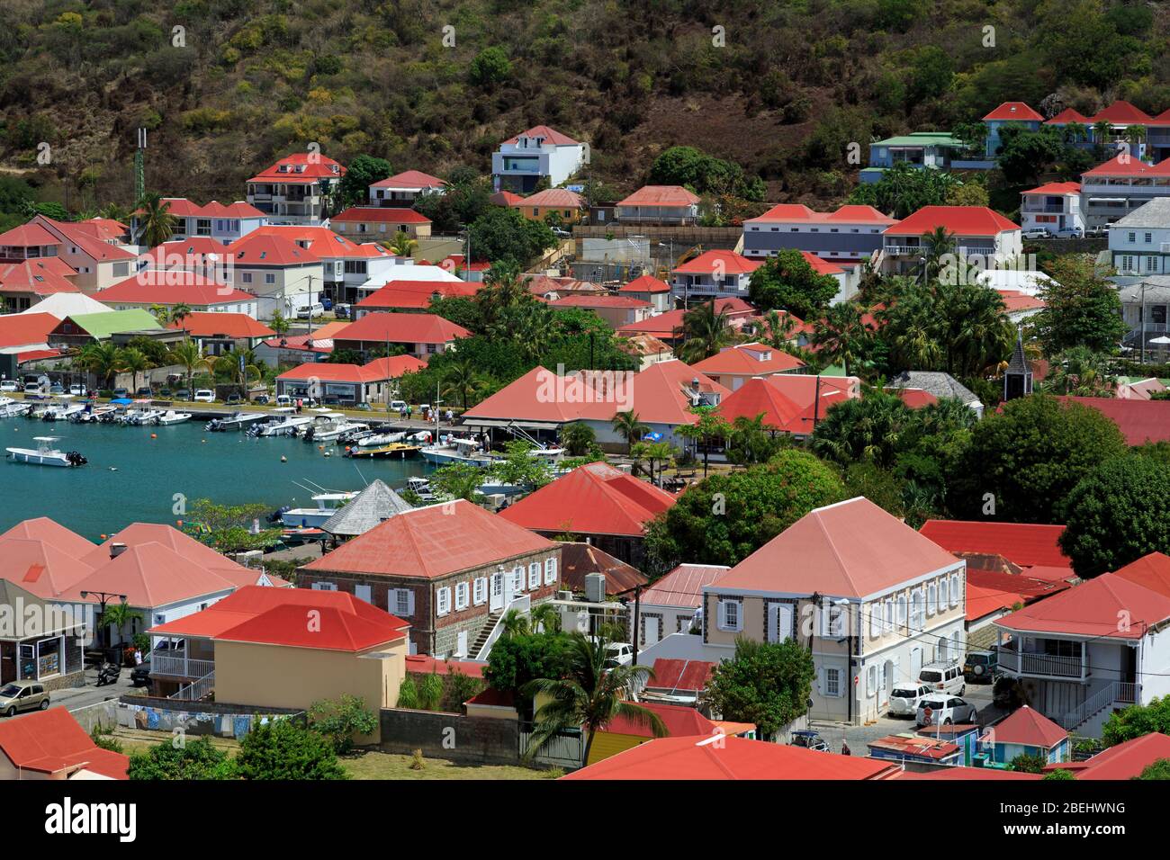 Gustavia,St. Barts,Caribbean Stock Photo