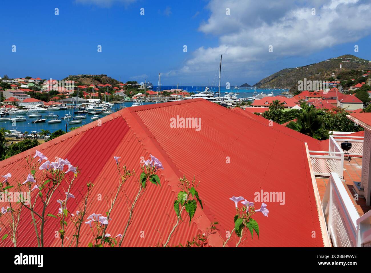 Gustavia,Saint Barts,Caribbean Stock Photo