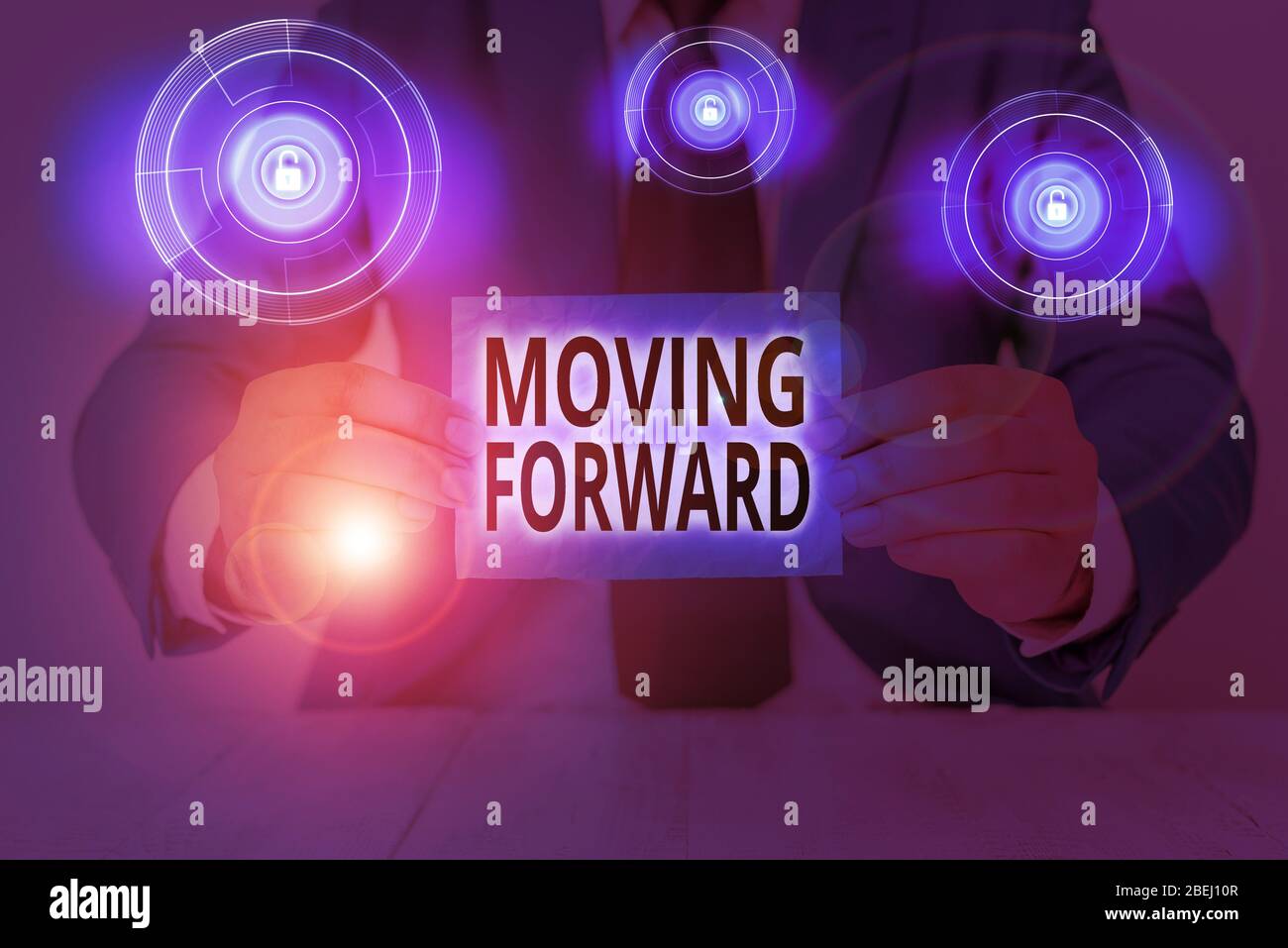 Conceptual Hand Writing Showing Moving Forward Concept Meaning Toward Or At A Place Point Or Time In Advance Onward Ahead Stock Photo Alamy