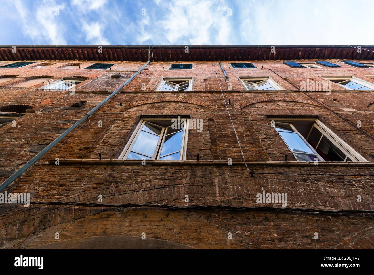 Traditional colorful ancient Italian architecture houses in Italy Stock ...