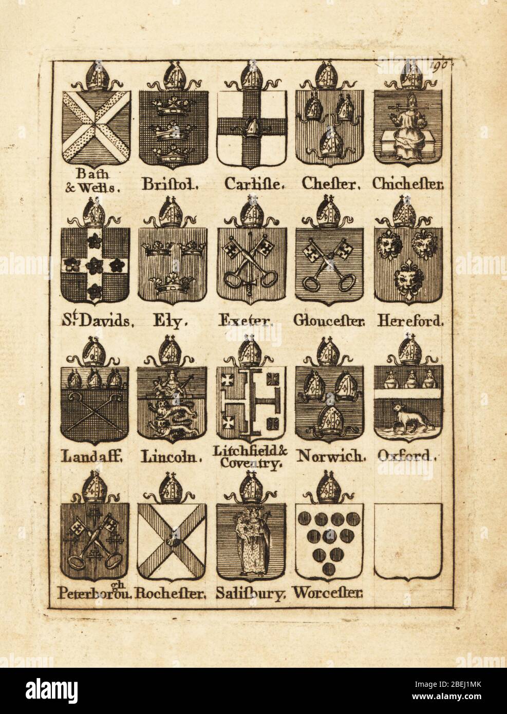 Bishops coat of arms hi-res stock photography and images - Alamy