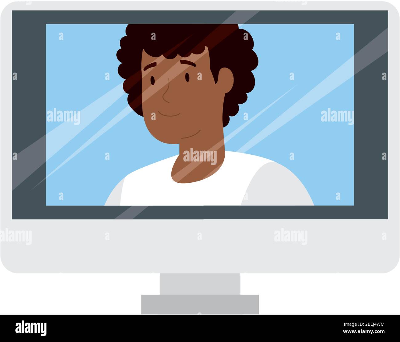 Computer training african Stock Vector Images - Alamy