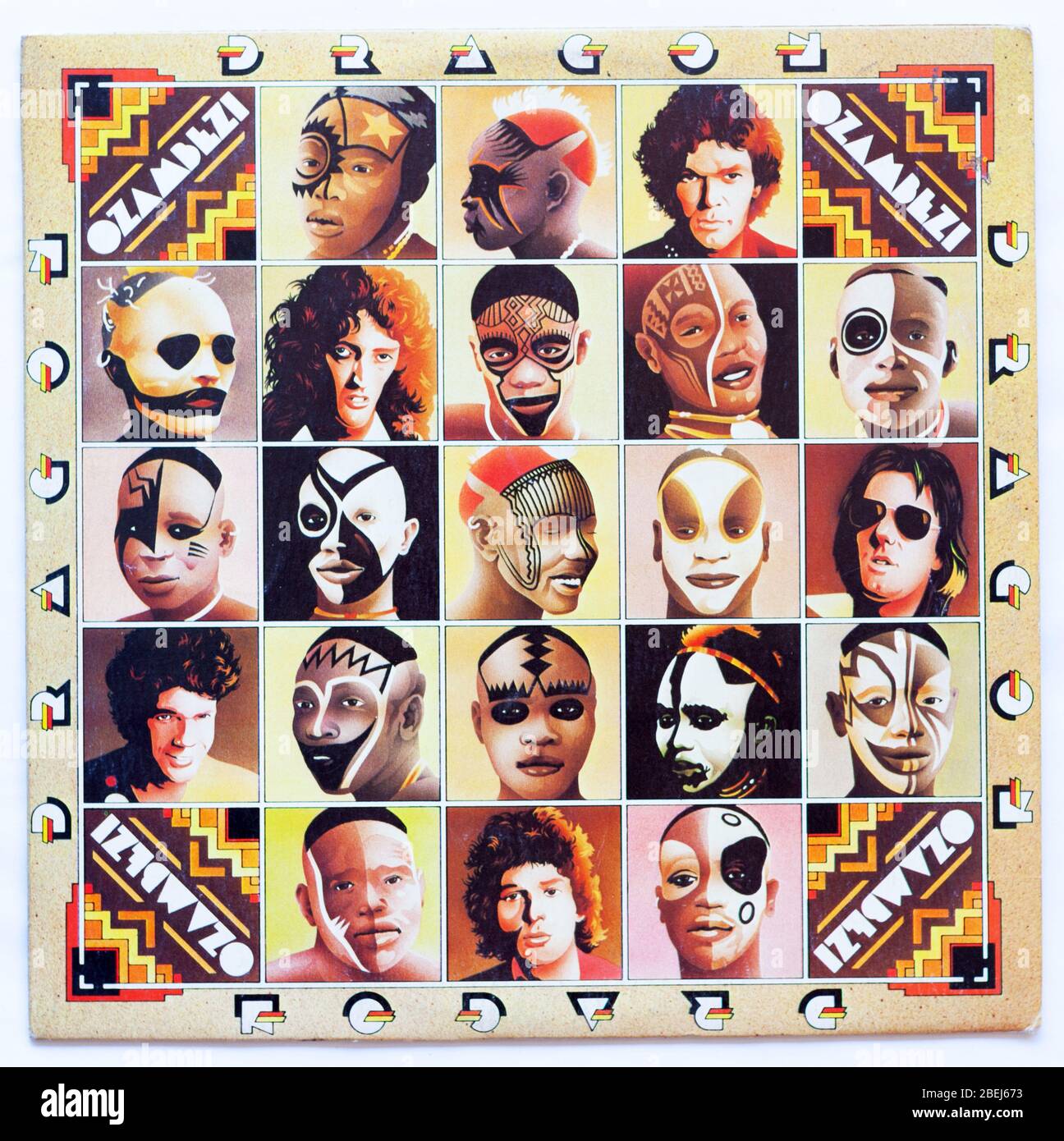 The cover of O Zambezi, 1978 album by Dragon on Portrait. - Editorial use only Stock Photo