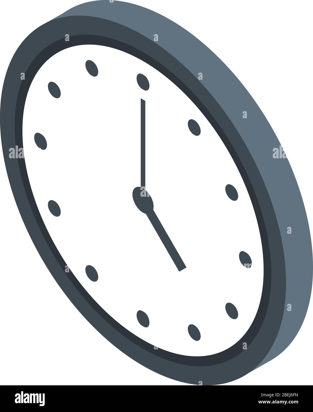 Hospital wall clock icon, isometric style Stock Vector Image & Art Alamy