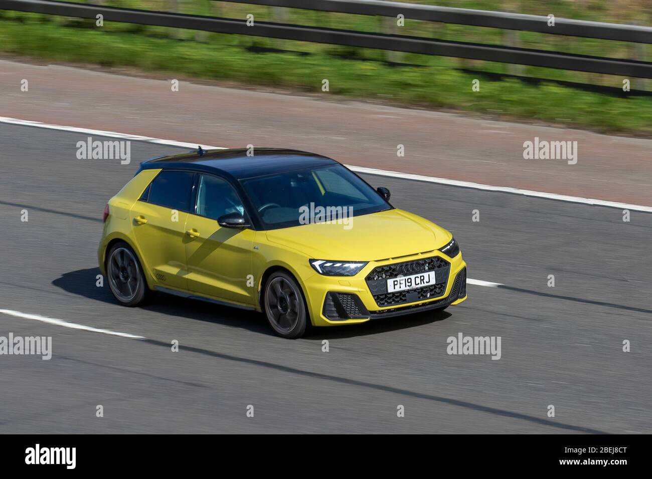 Audi a1 yellow cars hi-res stock photography and images - Alamy