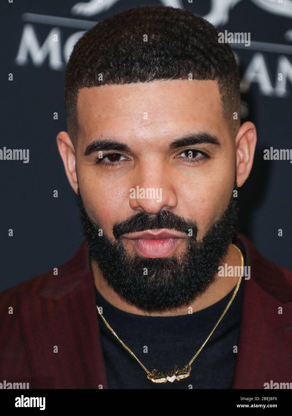 (FILE) Drake Makes Historic Debut at No. 1 on Billboard Hot 100 With 'Toosie Slide'. He becomes the first male act with three No. 1 arrivals, as he scores his seventh total topper. Credit: Image Press Agency/Alamy Live News Stock Photo