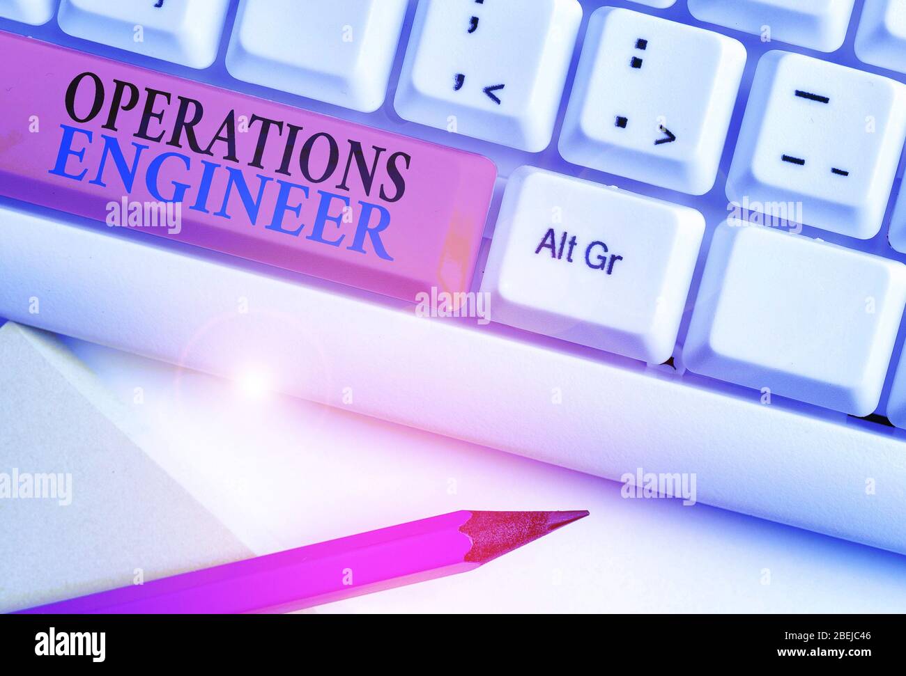 Conceptual hand writing showing Operations Engineer. Concept meaning ...