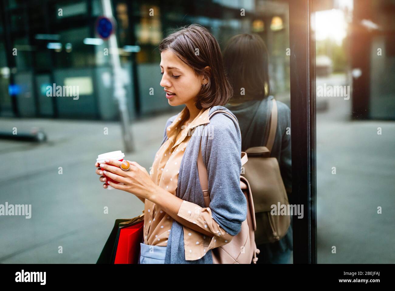 Female shopping hires stock photography and images Alamy