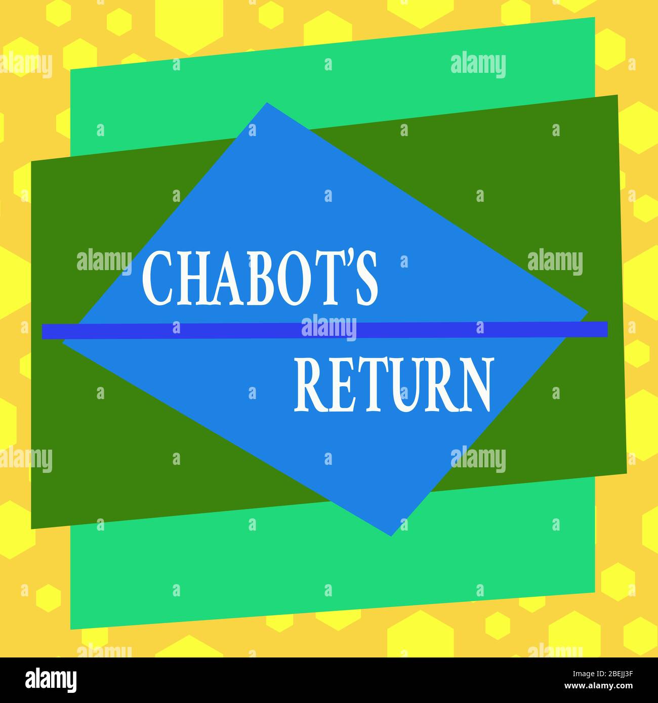 Conceptual Hand Writing Showing Chabot S Return Concept Meaning The Come Back Of Conversation Via Auditory Or Textual Method Asymmetrical Format Patt Stock Photo Alamy