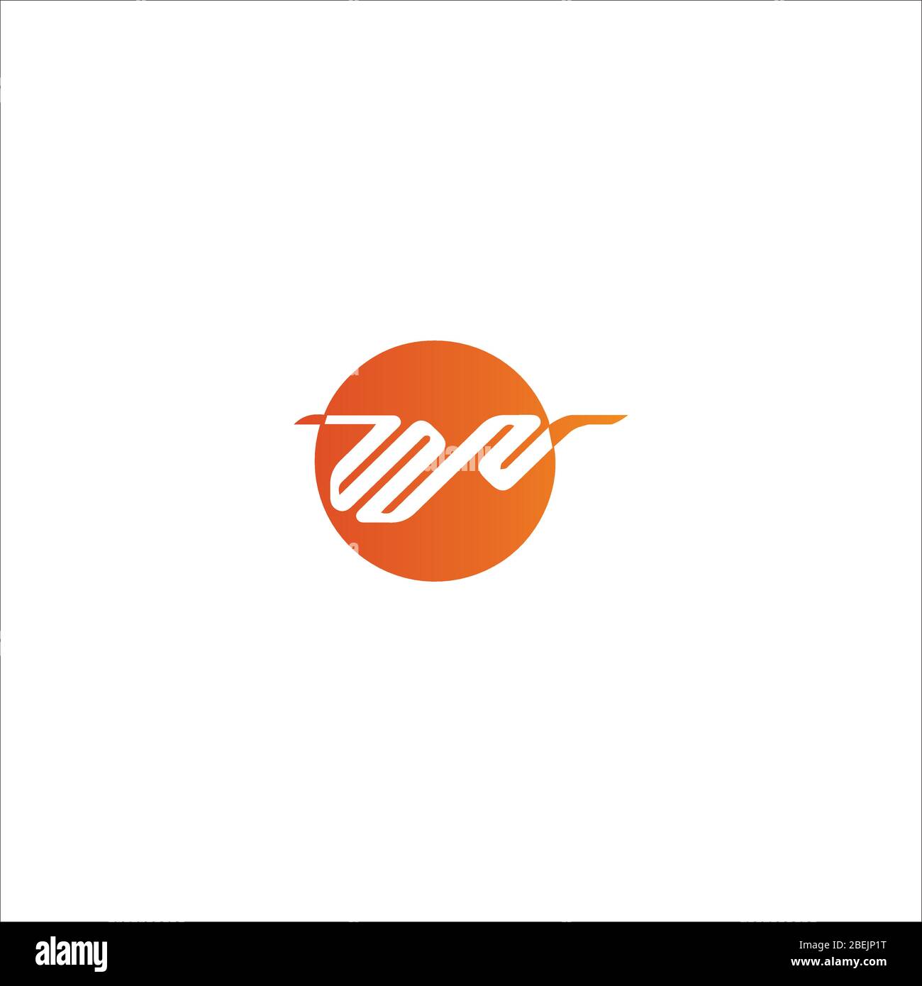 Initial letter wp logo or pw logo vector design templates Stock Vector