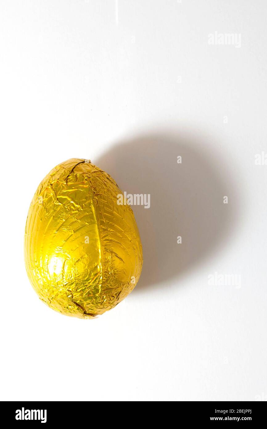 Easter eggs isolated on white Stock Photo