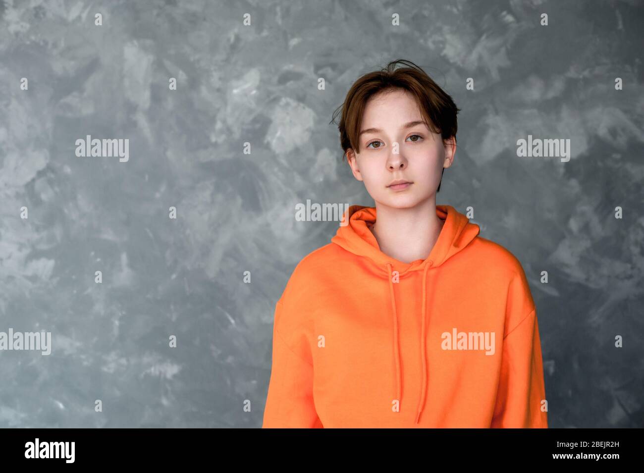 orange hoodie for girls