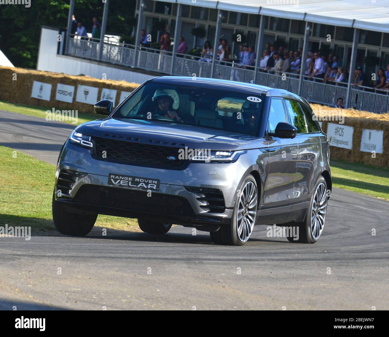 Range Rover, Velar, Goodwood Festival of Speed, 2017, Peaks of Performance, Motorsports Game Changers,  automobiles, cars, entertainment, Festival of Stock Photo