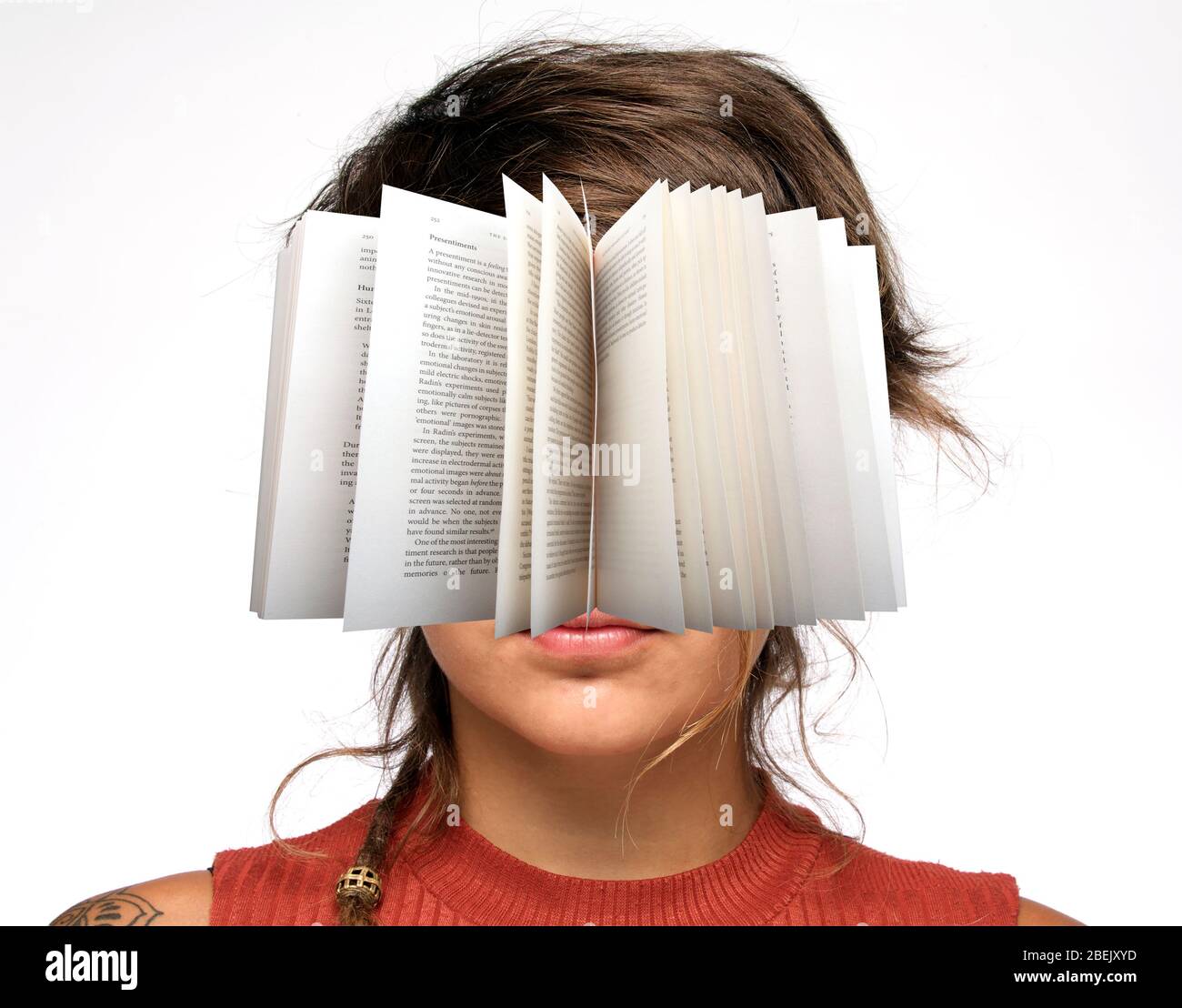 Bookworm. Stock Photo