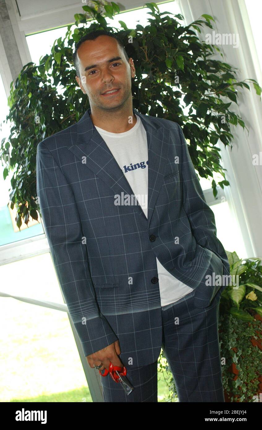 Actor Michael Greco  pictured at the Ladies Day event at The Welsh Open Golf Championship at The Celtic Manor Resort, Newport, today (Saturday 5/6/04). Stock Photo