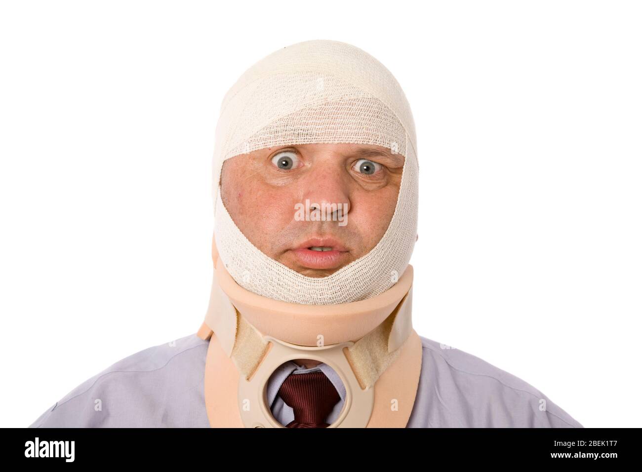 Head neck brace hires stock photography and images Alamy