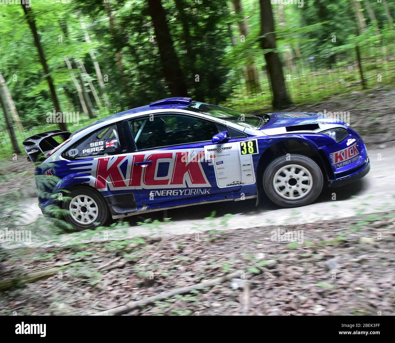 Seb Perez, Ford Focus WRC, Forest Rally Stage, Goodwood Festival of ...