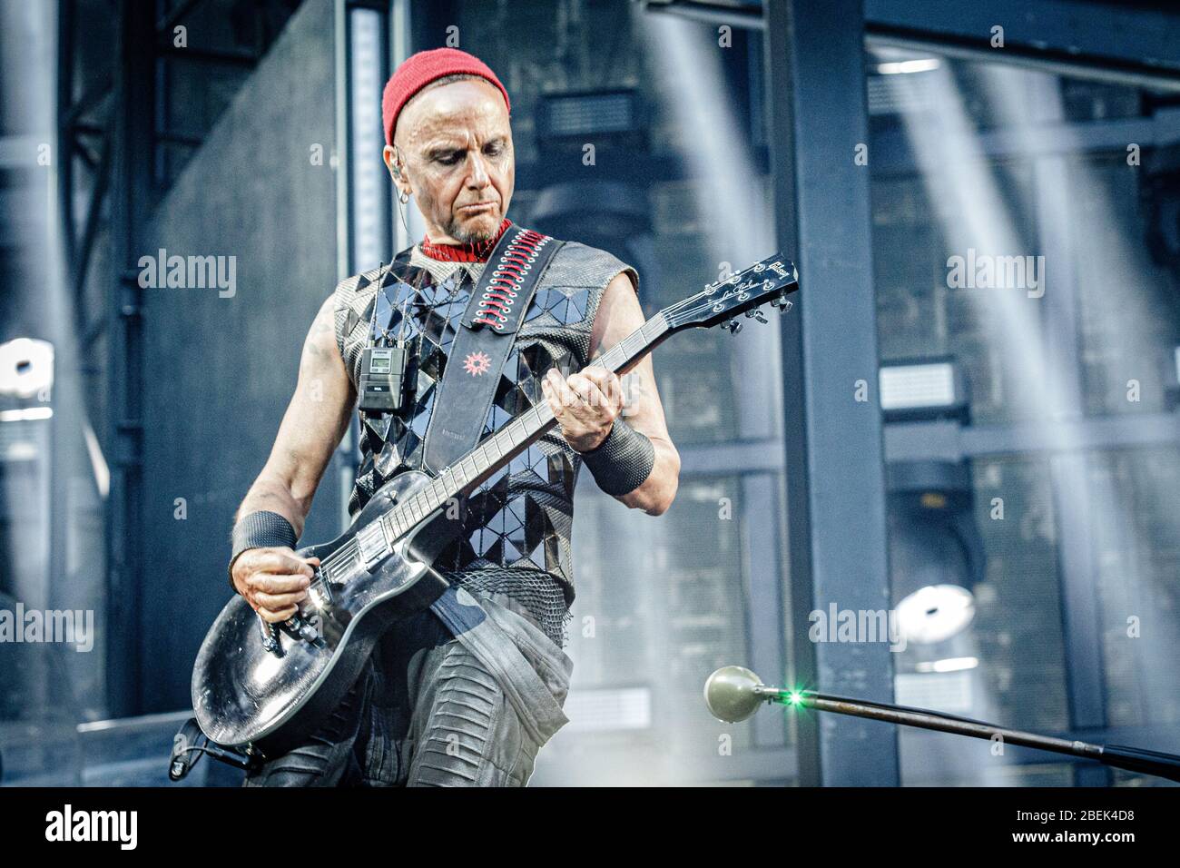Copenhagen, Denmark. 19th, June 2019. Rammstein, the German industrial