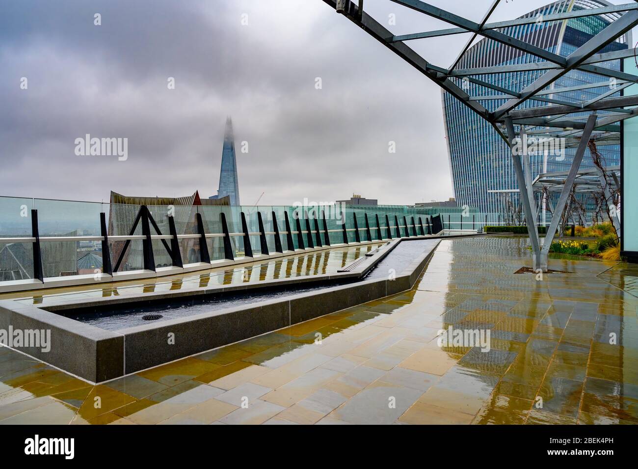 120 Fenchurch Roof Garden, City of London, London Stock Photo Alamy