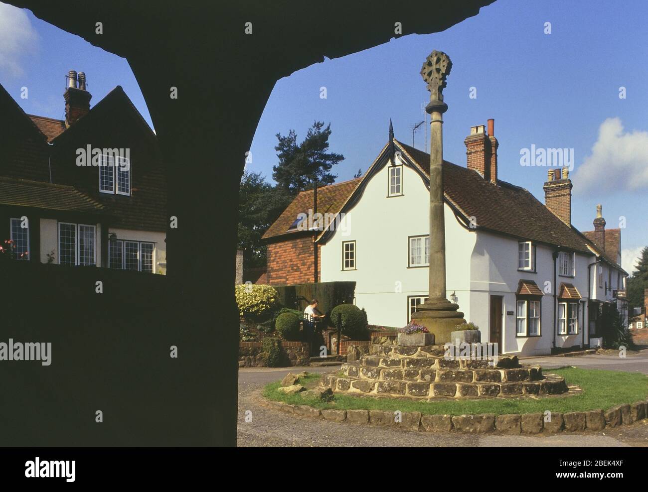 Shere village square, Surrey, England, UK Stock Photo Alamy